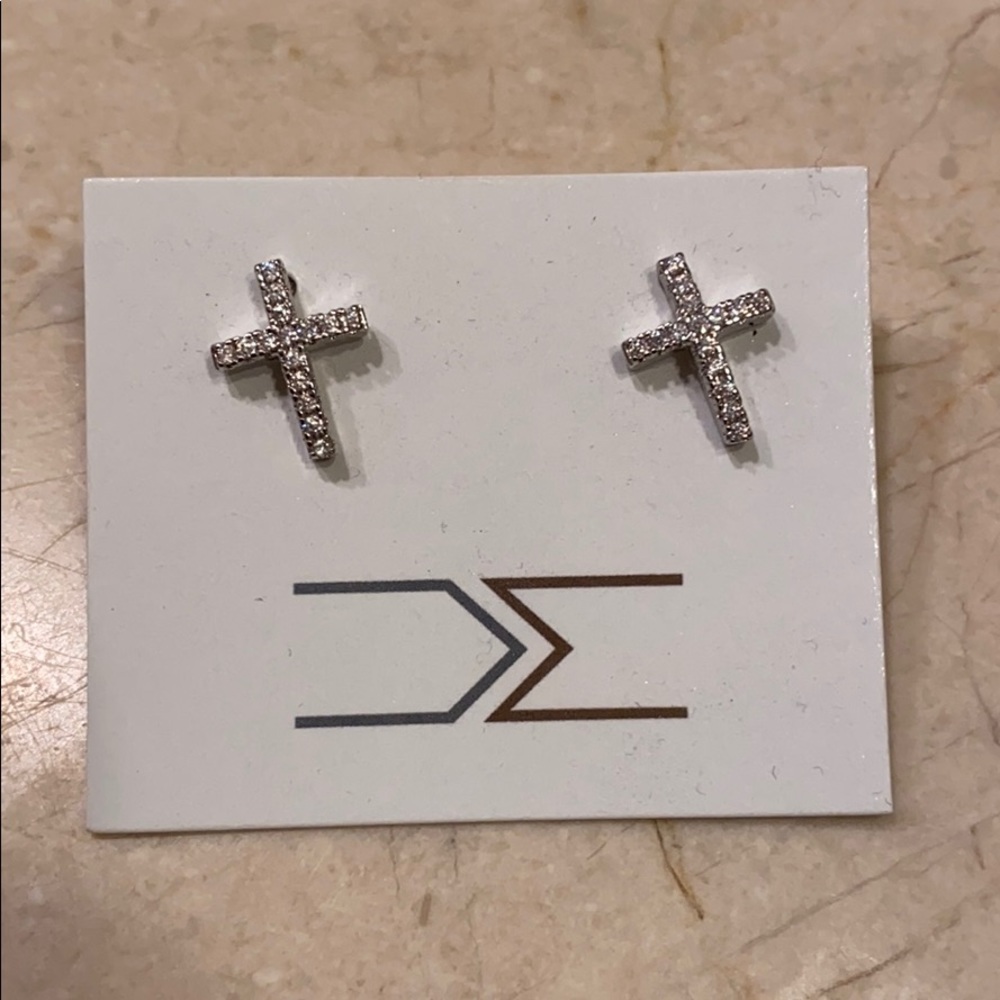 Marrin Costello cross earrings